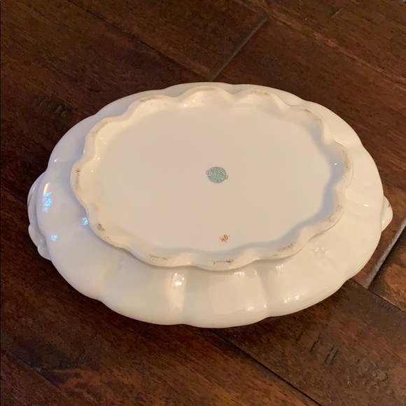 HP🎉Bassett Limoges Austria Covered Porcelain Dish - Picture 4 of 12